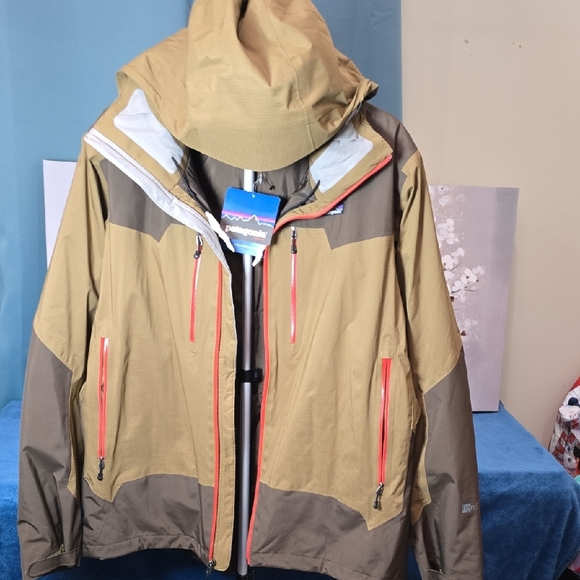 NWT Patagonia Men's Ice Fild Waterproof Jacket Size XL - Picture 6 of 16
